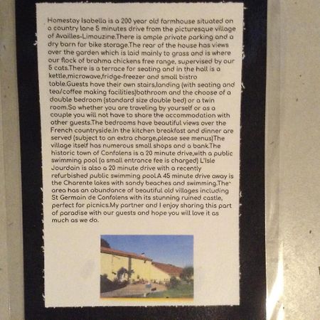 Homestay Arrabella Availles-Limouzine Εξωτερικό φωτογραφία
